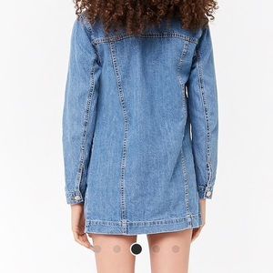 Longline denim Jean jacket